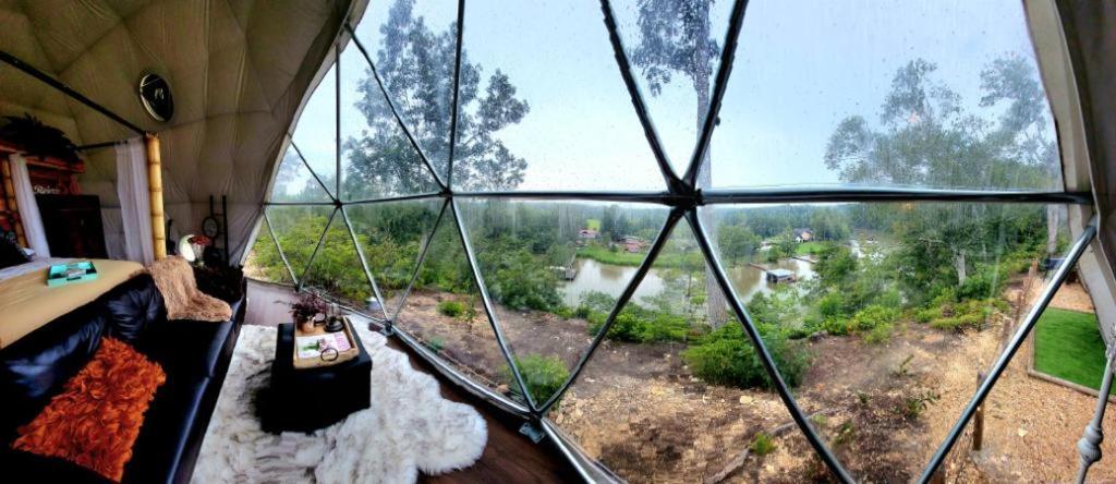 Waterfront Luxury Glamping Dome Campo de lujo