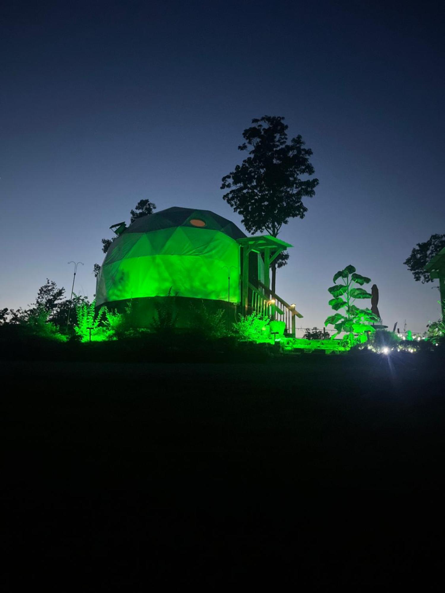 Waterfront Luxury Glamping Dome Rogersville